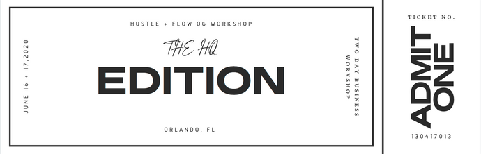 Hustle + Flow OG WorkShop June 16th + 17th